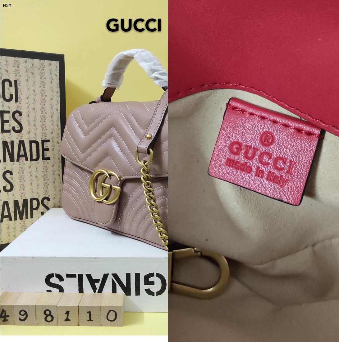 bauletto gucci pelle marrone