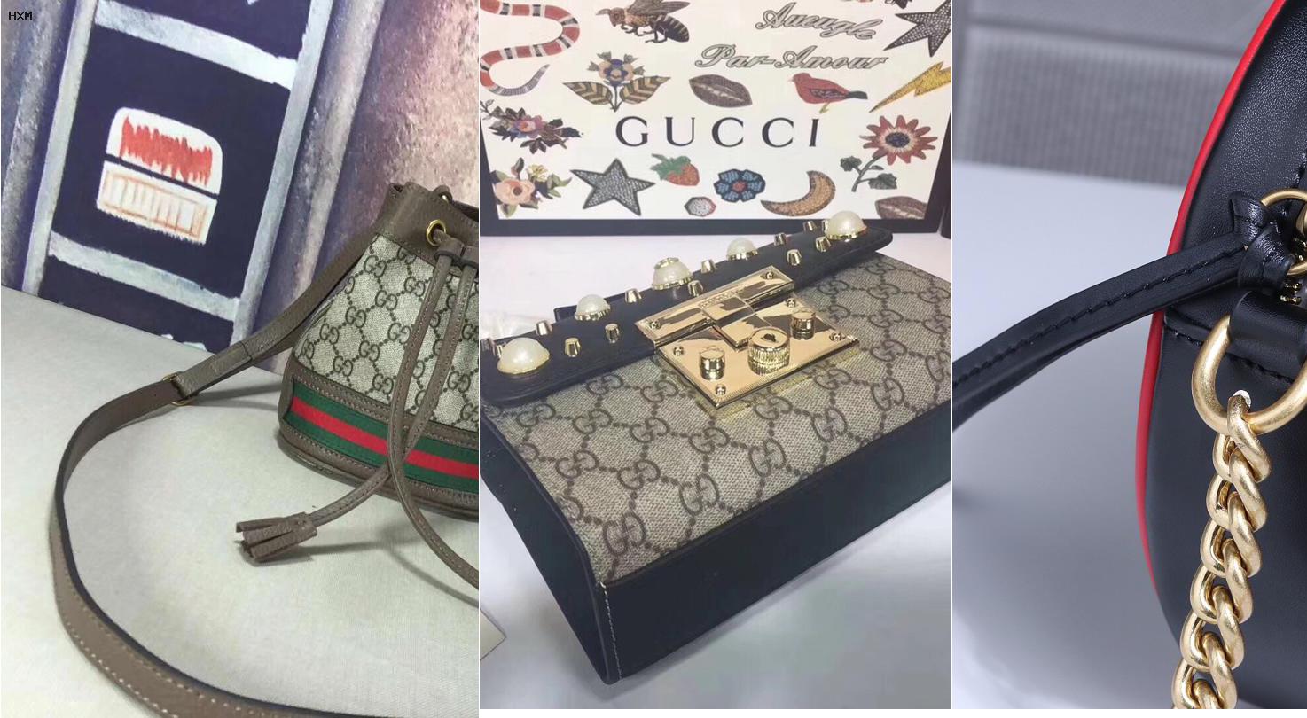 borsa gucci manici bamboo