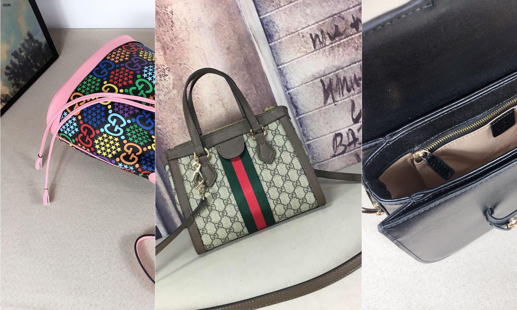 borsa gucci nera rigida